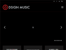 Tablet Screenshot of dsignmusic.com